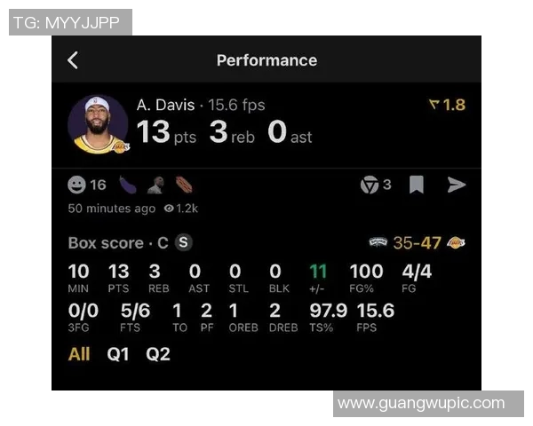 浓眉防守能力超群自2010赛季以来终结数据领跑全联盟